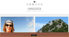 Desktop Screenshot of gipfel-glueck.de